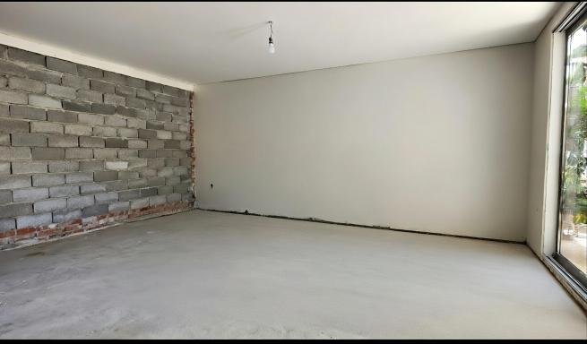 Pièce de vie · Projet concept — vue côté cheminée & TV — avant